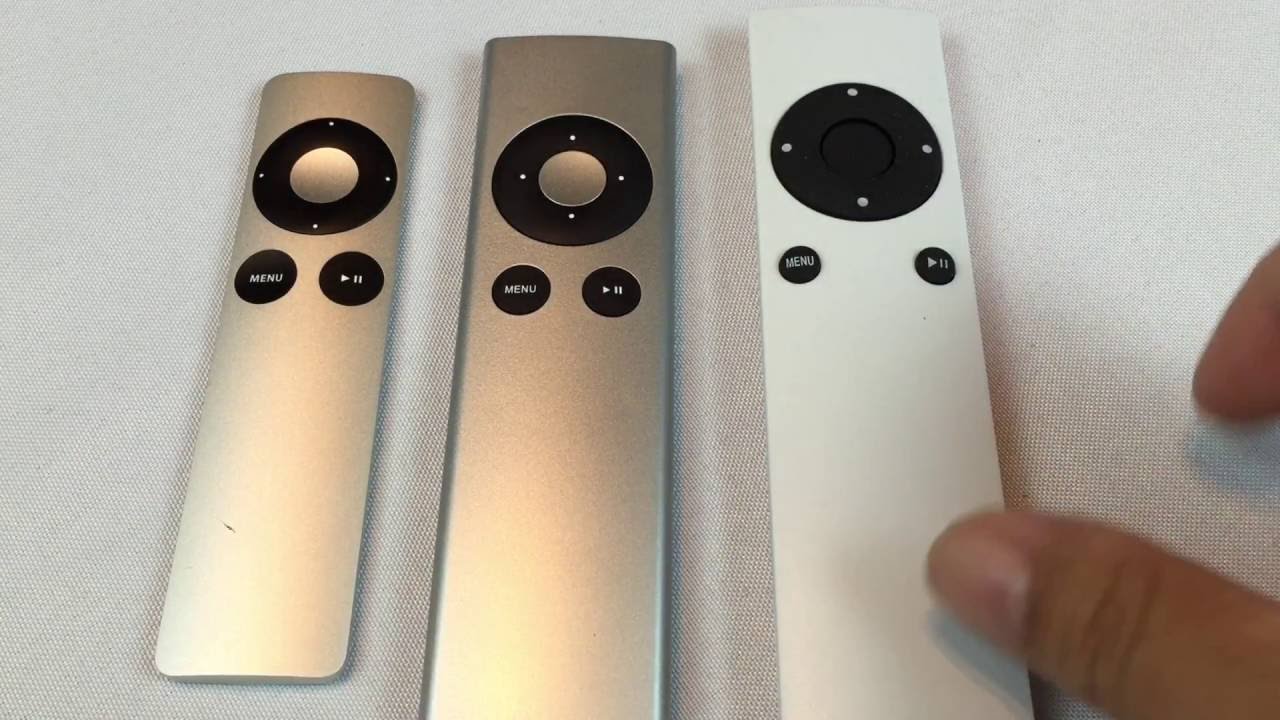 Apple white remote control for mac